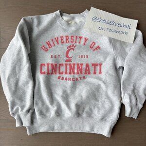 Vintage University of Cincinnati Bearcats Football Sweatshirt, Retro NCAA Shirt